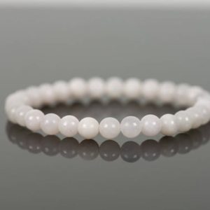 White Pink Calcite, Natural Gemstone, White Calcite Bracelet, unique-gift-for-wife, handmade jewelry, gemstone bracelet, mothers day | Natural genuine Pink Calcite jewelry. Buy crystal jewelry, handmade handcrafted artisan jewelry for women.  Unique handmade gift ideas. #jewelry #beadedjewelry #beadedjewelry #gift #shopping #handmadejewelry #fashion #style #product #jewelry #affiliate #ad
