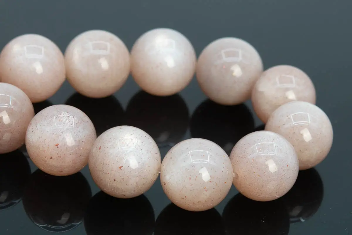 7mm Peach Moonstone Beads Grade Aa Genuine Natural Gemstone Half Strand Round Loose Beads 7.5" Bulk Lot 1,3,5,10 And 50 (102904h-626)
