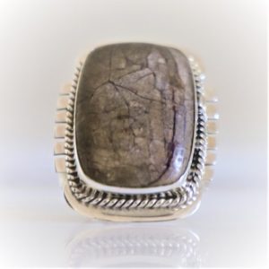 Shop Agate Rings! Laguna Lace Agate Ring, 925 Sterling Silver Ring, Natural Gemstone, Handmade Jewelry, Christmas Gift, Dainty Trendy Navajo Artisan Work Ring | Natural genuine Agate rings, simple unique handcrafted gemstone rings. #rings #jewelry #shopping #gift #handmade #fashion #style #affiliate #ad