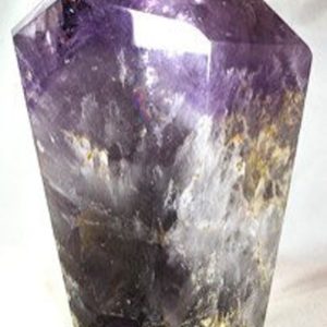 Shop Amethyst Points & Wands! Polished Amethyst Generator Point Weighs 5.65 Pounds | Natural genuine stones & crystals in various shapes & sizes. Buy raw cut, tumbled, or polished gemstones for making jewelry or crystal healing energy vibration raising reiki stones. #crystals #gemstones #crystalhealing #crystalsandgemstones #energyhealing #affiliate #ad