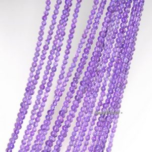 Shop Amethyst Round Beads! 2MM Royal Amethyst Gemstone Grade A Purple Round 2MM Loose Beads 16 inch Full Strand LOT 1,2,6,12 and 50 (90113632-107 – 2mm C ) | Natural genuine round Amethyst beads for beading and jewelry making.  #jewelry #beads #beadedjewelry #diyjewelry #jewelrymaking #beadstore #beading #affiliate #ad