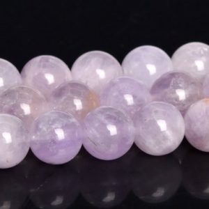 7MM Light Lavender Amethyst Beads Brazil Grade A Genuine Natural Gemstone Round Loose Beads 15"/7.5" Bulk Lot Options (109811) | Natural genuine round Array beads for beading and jewelry making.  #jewelry #beads #beadedjewelry #diyjewelry #jewelrymaking #beadstore #beading #affiliate #ad
