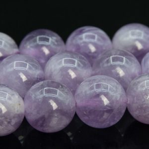 8-9MM Lavender Amethyst Beads Brazil Grade AAA Genuine Natural Gemstone Round Loose Beads 15" Bulk Lot Options (109414) | Natural genuine round Array beads for beading and jewelry making.  #jewelry #beads #beadedjewelry #diyjewelry #jewelrymaking #beadstore #beading #affiliate #ad