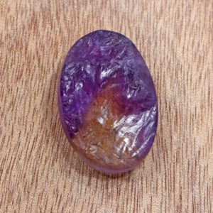 Shop Raw & Rough Ametrine Stones! 23*38 MM Oval Cut Rough Ametrine Bi- Color Gemstone For Silver Jewelry/ 84.35 Cts Mixture Of Amethyst- Citrine Gemstone/ Flat Back Ametrine | Natural genuine stones & crystals in various shapes & sizes. Buy raw cut, tumbled, or polished gemstones for making jewelry or crystal healing energy vibration raising reiki stones. #crystals #gemstones #crystalhealing #crystalsandgemstones #energyhealing #affiliate #ad