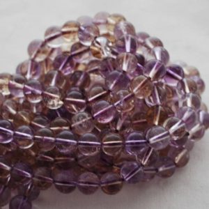Shop Ametrine Round Beads! High Quality Grade A Natural Ametrine (purple) Semi-precious Gemstone Round Beads – 4mm, 6mm, 8mm, 10mm sizes – 15.5" strand | Natural genuine round Ametrine beads for beading and jewelry making.  #jewelry #beads #beadedjewelry #diyjewelry #jewelrymaking #beadstore #beading #affiliate #ad