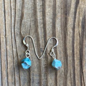 Shop Apatite Earrings! Chakra Jewelry / Apatite / Dainty Apatite / Apatite Earrings / Apatite Jewelry / Sterling Silver | Natural genuine Apatite earrings. Buy crystal jewelry, handmade handcrafted artisan jewelry for women.  Unique handmade gift ideas. #jewelry #beadedearrings #beadedjewelry #gift #shopping #handmadejewelry #fashion #style #product #earrings #affiliate #ad
