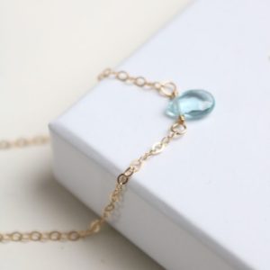 Shop Aquamarine Pendants! aquamarin necklace, aquamarine pendant, dainty gold crystal necklace, birthstone march, bithstone necklace, jewelry gifts | Natural genuine Aquamarine pendants. Buy crystal jewelry, handmade handcrafted artisan jewelry for women.  Unique handmade gift ideas. #jewelry #beadedpendants #beadedjewelry #gift #shopping #handmadejewelry #fashion #style #product #pendants #affiliate #ad