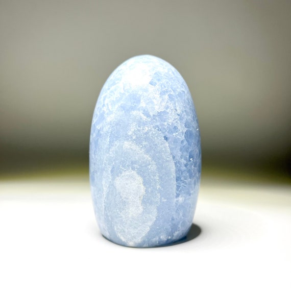 Blue Calcite Crystal Freeform