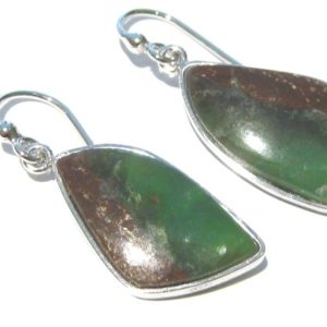 Shop Chrysoprase Earrings! chrysoprase earrings silver 925% | Natural genuine Chrysoprase earrings. Buy crystal jewelry, handmade handcrafted artisan jewelry for women.  Unique handmade gift ideas. #jewelry #beadedearrings #beadedjewelry #gift #shopping #handmadejewelry #fashion #style #product #earrings #affiliate #ad
