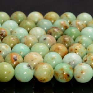 Shop Chrysoprase Beads! 8MM Genuine Light Green Chrysoprase Gemstone Grade AAA Round Loose Beads 15 Inch Full Strand (80007280-A252) | Natural genuine beads Chrysoprase beads for beading and jewelry making.  #jewelry #beads #beadedjewelry #diyjewelry #jewelrymaking #beadstore #beading #affiliate #ad
