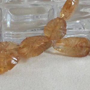 Shop Citrine Chip & Nugget Beads! Citrine Hand Carved Freeform Nugget Beads 15 Inch Strand 32.8 Grams Orange Citrine Nugget Beads Natural Citrine Stones Semi Precious Stones | Natural genuine chip Citrine beads for beading and jewelry making.  #jewelry #beads #beadedjewelry #diyjewelry #jewelrymaking #beadstore #beading #affiliate #ad