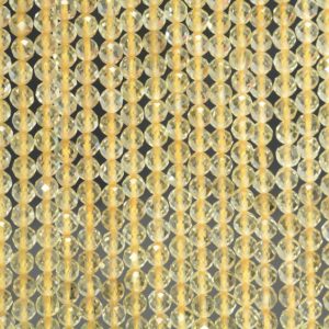 3MM Natural Citrine Gemstone Grade AAA Micro Faceted Round Loose Beads 15.5 inch Full Strand (80010087-A197) | Natural genuine faceted Citrine beads for beading and jewelry making.  #jewelry #beads #beadedjewelry #diyjewelry #jewelrymaking #beadstore #beading #affiliate #ad