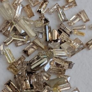 Shop Diamond Beads! 1.5-3mm Clear Cognac, Brown, Grey, White Baguette Diamond, Champagne Faceted Diamond Baguette (0.5 Cts To 1 CT Options) – PPD354 | Natural genuine beads Diamond beads for beading and jewelry making.  #jewelry #beads #beadedjewelry #diyjewelry #jewelrymaking #beadstore #beading #affiliate #ad