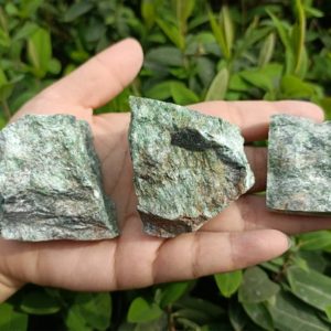 Shop Raw & Rough Emerald Stones! Raw Emerald Chunk 30-50mm | Natural genuine stones & crystals in various shapes & sizes. Buy raw cut, tumbled, or polished gemstones for making jewelry or crystal healing energy vibration raising reiki stones. #crystals #gemstones #crystalhealing #crystalsandgemstones #energyhealing #affiliate #ad