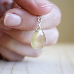 Shop Fluorite Necklaces! Yellow Fluorite Necklace . Natural Gemstone Teardrop Necklace in Sterling Silver . Yellow Crystal Necklace for Women | Natural genuine Fluorite necklaces. Buy crystal jewelry, handmade handcrafted artisan jewelry for women.  Unique handmade gift ideas. #jewelry #beadednecklaces #beadedjewelry #gift #shopping #handmadejewelry #fashion #style #product #necklaces #affiliate #ad