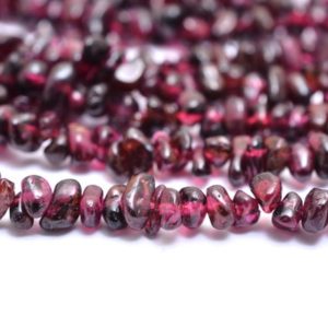 Shop Garnet Chip & Nugget Beads! Garnet Gemstone Uncut Chips 4mm-5mm Beads Necklace | 34inch Strand | Natural Semi Precious Gemstone Smooth Nuggets | Jewelry Making Supplies | Natural genuine chip Garnet beads for beading and jewelry making.  #jewelry #beads #beadedjewelry #diyjewelry #jewelrymaking #beadstore #beading #affiliate #ad