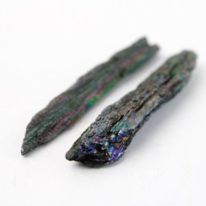 Shop Raw & Rough Hematite Stones! Rainbow Iridescent Hematite Natural Mineral Specimen – Two Piece Set | Natural genuine stones & crystals in various shapes & sizes. Buy raw cut, tumbled, or polished gemstones for making jewelry or crystal healing energy vibration raising reiki stones. #crystals #gemstones #crystalhealing #crystalsandgemstones #energyhealing #affiliate #ad