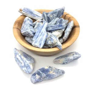 Shop Kyanite Stones & Crystals! Blue kyanite blade clusters natural one stone | Natural genuine stones & crystals in various shapes & sizes. Buy raw cut, tumbled, or polished gemstones for making jewelry or crystal healing energy vibration raising reiki stones. #crystals #gemstones #crystalhealing #crystalsandgemstones #energyhealing #affiliate #ad