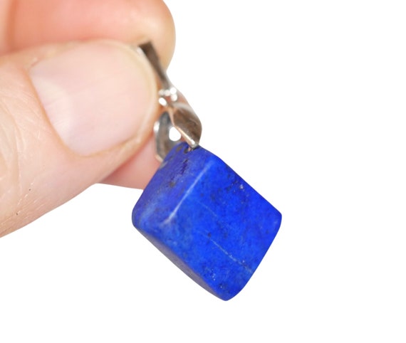 Lapis Lazuli Pendant Semi-polished