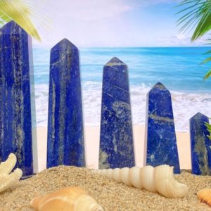 Shop Lapis Lazuli Points & Wands! Lapis Lazuli Crystal Towers – Enhance Your Spiritual Journey with Lapis Lazuli | Natural genuine stones & crystals in various shapes & sizes. Buy raw cut, tumbled, or polished gemstones for making jewelry or crystal healing energy vibration raising reiki stones. #crystals #gemstones #crystalhealing #crystalsandgemstones #energyhealing #affiliate #ad