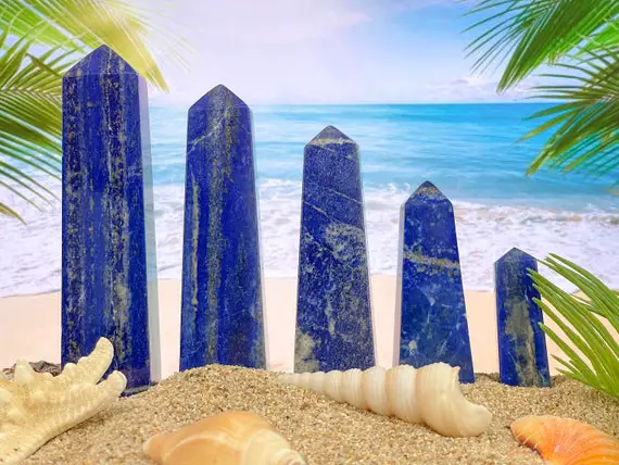 Lapis Lazuli Crystal Towers - Enhance Your Spiritual Journey With Lapis Lazuli