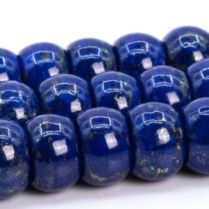 Shop Lapis Lazuli Rondelle Beads! 6x4MM Dark Blue Lapis Lazuli Beads Afghanistan Grade AAA Genuine Natural Gemstone Rondelle Loose Beads 15.5"/ 7.5" Bulk Lot Options (115194) | Natural genuine rondelle Lapis Lazuli beads for beading and jewelry making.  #jewelry #beads #beadedjewelry #diyjewelry #jewelrymaking #beadstore #beading #affiliate #ad