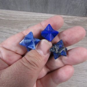 Shop Lapis Lazuli Shapes! Lapis Merkaba Small M250 | Natural genuine stones & crystals in various shapes & sizes. Buy raw cut, tumbled, or polished gemstones for making jewelry or crystal healing energy vibration raising reiki stones. #crystals #gemstones #crystalhealing #crystalsandgemstones #energyhealing #affiliate #ad