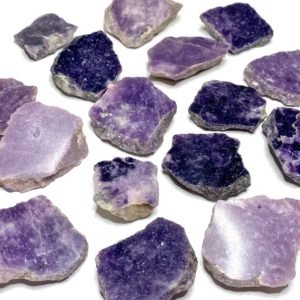 Shop Raw & Rough Lepidolite Stones! Lepidolite Rough with Top Polished | Natural genuine stones & crystals in various shapes & sizes. Buy raw cut, tumbled, or polished gemstones for making jewelry or crystal healing energy vibration raising reiki stones. #crystals #gemstones #crystalhealing #crystalsandgemstones #energyhealing #affiliate #ad