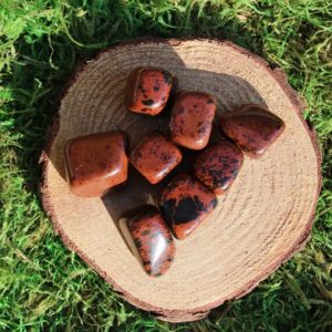 Shop Tumbled Mahogany Obsidian Crystals & Pocket Stones! Mahogany Obsidian Medium Polished Tumbled | Natural genuine stones & crystals in various shapes & sizes. Buy raw cut, tumbled, or polished gemstones for making jewelry or crystal healing energy vibration raising reiki stones. #crystals #gemstones #crystalhealing #crystalsandgemstones #energyhealing #affiliate #ad