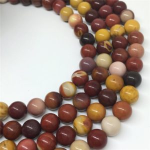 Shop Mookaite Jasper Round Beads! 8mm Mookaite Beads, Round Gemstone Beads, Wholesale Beads | Natural genuine round Mookaite Jasper beads for beading and jewelry making.  #jewelry #beads #beadedjewelry #diyjewelry #jewelrymaking #beadstore #beading #affiliate #ad