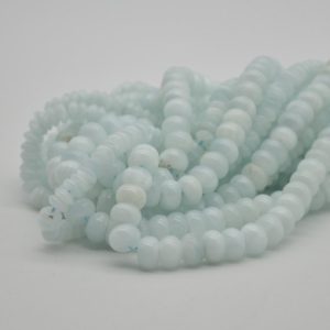 Shop Moonstone Rondelle Beads! High Quality Grade A Natural Light Blue Moonstone Semi-precious Gemstone Rondelle / Spacer Beads – 6mm, 8mm sizes – 15" strand | Natural genuine rondelle Moonstone beads for beading and jewelry making.  #jewelry #beads #beadedjewelry #diyjewelry #jewelrymaking #beadstore #beading #affiliate #ad