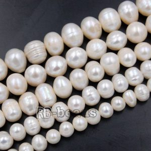 Shop Pearl Bead Shapes! Natural Freshwater Pearl Freeform Loose Charm Beads 5mm 6mm 7mm 8mm 10mm Gemstone Jewelry beads Loose beads, 14" strand | Natural genuine other-shape Pearl beads for beading and jewelry making.  #jewelry #beads #beadedjewelry #diyjewelry #jewelrymaking #beadstore #beading #affiliate #ad