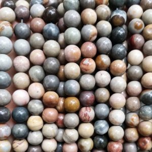 Shop Picture Jasper Beads! Natural Picture Jasper  Round Beads,4mm 6mm 8mm 10mm 12mm Picture Jasper loose beads Wholesale Supply,one strand 15" | Natural genuine beads Picture Jasper beads for beading and jewelry making.  #jewelry #beads #beadedjewelry #diyjewelry #jewelrymaking #beadstore #beading #affiliate #ad