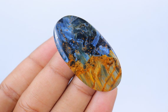 Collection Piece Pietersite Cabochon, Natural Pietersite Cabochon, Pietersite Gemstone, Semi Precious For Jewelry Making, Pietersite Stone