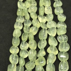 Shop Prehnite Chip & Nugget Beads! Prehnite Smooth / Plain Nuggets Beads Strand 14 Inches Natural Prehnite Gemstone Beads 8-14 mm Approx | Natural genuine chip Prehnite beads for beading and jewelry making.  #jewelry #beads #beadedjewelry #diyjewelry #jewelrymaking #beadstore #beading #affiliate #ad