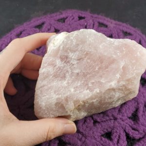 Shop Raw & Rough Rose Quartz Stones! XL Rose Quartz Crystal Large Raw Stones Crystals Rough chunk piece Love heart Chakra Light Pink Namibia cabbing lapidary | Natural genuine stones & crystals in various shapes & sizes. Buy raw cut, tumbled, or polished gemstones for making jewelry or crystal healing energy vibration raising reiki stones. #crystals #gemstones #crystalhealing #crystalsandgemstones #energyhealing #affiliate #ad