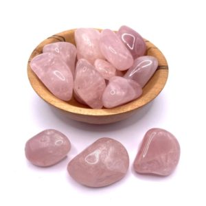 Shop Rose Quartz Stones & Crystals! Rose Quartz Tumbled Stone (Love Stone) 20-30mm Taurus | Natural genuine stones & crystals in various shapes & sizes. Buy raw cut, tumbled, or polished gemstones for making jewelry or crystal healing energy vibration raising reiki stones. #crystals #gemstones #crystalhealing #crystalsandgemstones #energyhealing #affiliate #ad