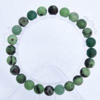 8mm Matte Ruby Zoisite Beads Bracelet Grade Aa Genuine Natural Round Gemstone 7" Bulk Lot 1, 3, 5, 10 And 50 (106726h-073) | Natural genuine Gemstone jewelry. Buy crystal jewelry, handmade handcrafted artisan jewelry for women.  Unique handmade gift ideas. #jewelry #beadedjewelry #beadedjewelry #gift #shopping #handmadejewelry #fashion #style #product #jewelry #affiliate #ad
