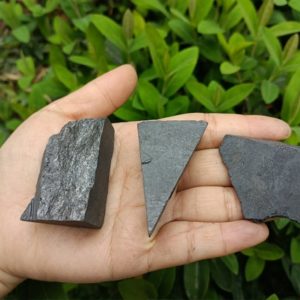 Shop Raw & Rough Shungite Stones! Raw Shungite Chunk 30-50mm | Natural genuine stones & crystals in various shapes & sizes. Buy raw cut, tumbled, or polished gemstones for making jewelry or crystal healing energy vibration raising reiki stones. #crystals #gemstones #crystalhealing #crystalsandgemstones #energyhealing #affiliate #ad