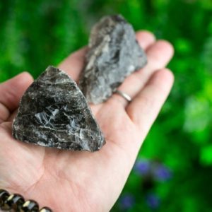 Raw Smoky Quartz Crystal (Rough Smoky Quartz Stone) | Natural genuine stones & crystals in various shapes & sizes. Buy raw cut, tumbled, or polished gemstones for making jewelry or crystal healing energy vibration raising reiki stones. #crystals #gemstones #crystalhealing #crystalsandgemstones #energyhealing #affiliate #ad
