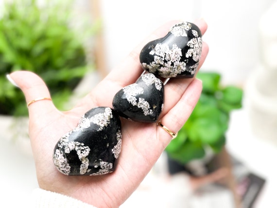 Snowflake Obsidian Crystal Hearts : The Ultimate Healing Crystal For Emotional Balance