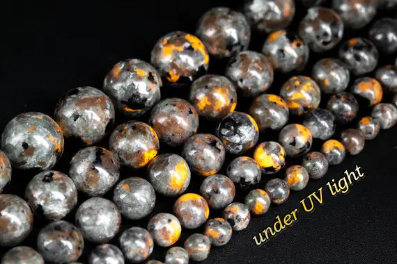 Gray Fluorescent Sodalite Beads Genuine Natural Grade Aaa Gemstone Round Loose Beads 6mm 8mm 10mm 12mm 14mm Bulk Lot Options