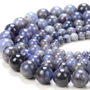 Shop Tanzanite Round Beads! Natural Tanzanite Gemstone Grade A Round 4MM 5MM 6MM 7MM 8MM Loose Beads BULK LOT 1,2,6,12 and 50 (D240) | Natural genuine round Tanzanite beads for beading and jewelry making.  #jewelry #beads #beadedjewelry #diyjewelry #jewelrymaking #beadstore #beading #affiliate #ad