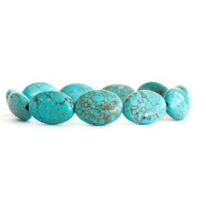 Shop Turquoise Bracelets! Oval Turquoise Bracelet/ Raw Turquoise Bracelet/ Cracked Turquoise Bracelet/ Turquoise Cabochon Bracelet | Natural genuine Turquoise bracelets. Buy crystal jewelry, handmade handcrafted artisan jewelry for women.  Unique handmade gift ideas. #jewelry #beadedbracelets #beadedjewelry #gift #shopping #handmadejewelry #fashion #style #product #bracelets #affiliate #ad