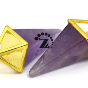 Shop Amethyst Pendants! 5 pcs of Amethyst Tetrahedron point pendant bead,Charms,Tower,spike pendants,Chakra,Reiki,healing pendants,17x43mm | Natural genuine Amethyst pendants. Buy crystal jewelry, handmade handcrafted artisan jewelry for women.  Unique handmade gift ideas. #jewelry #beadedpendants #beadedjewelry #gift #shopping #handmadejewelry #fashion #style #product #pendants #affiliate #ad