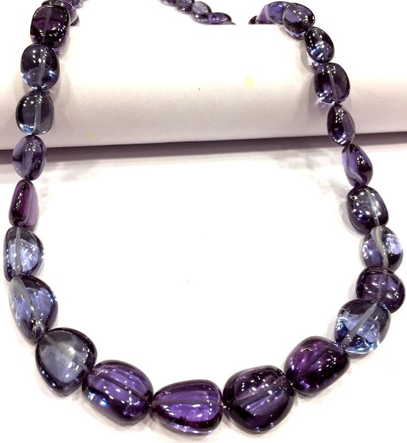 Aaaa+ Alexandrite Smooth Nuggets Beads Polished Nuggets Shape Beads Alexandrite Gemstone Beads Jewelry Making Nuggets 18”