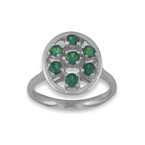 Natural  Color Change Alexandrite- In 14k White Gold Or Yellow  Ring  With Certifcate .free Shipping In The Usa