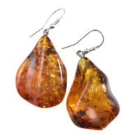 Natural Baltic Amber Earrings Sterling Silver Honey Smooth Long Large Puffed Teardrops Dangles Lightweight Rich Yellow Spyglass Designs 2.1 | Natural genuine Gemstone jewelry. Buy crystal jewelry, handmade handcrafted artisan jewelry for women.  Unique handmade gift ideas. #jewelry #beadedjewelry #beadedjewelry #gift #shopping #handmadejewelry #fashion #style #product #jewelry #affiliate #ad