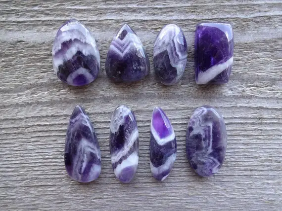 Natural Top Quality Purple Amethyst Cabochon, Amethyst Gemstone Cabochon 27mm Oval Rectangle Shape For Jewelry Making