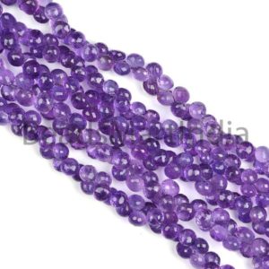 Shop Amethyst Faceted Beads! 6-9 MM Amethyst Faceted Onion Shape Beads, Purple Amethyst Faceted Onion Shape Beads Side Drill,Amethyst Fancy Shape Bead,Amethyst Onion | Natural genuine faceted Amethyst beads for beading and jewelry making.  #jewelry #beads #beadedjewelry #diyjewelry #jewelrymaking #beadstore #beading #affiliate #ad